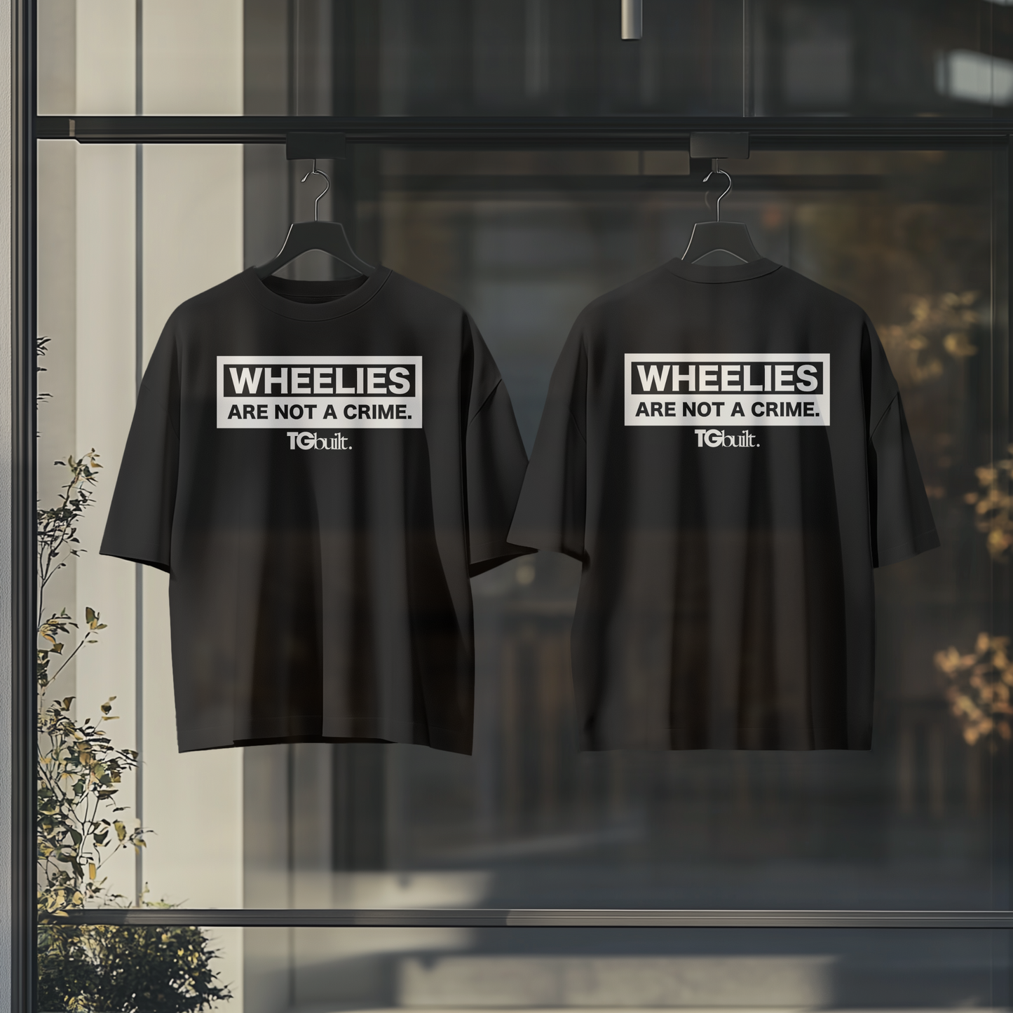 Wheelies Are Not A Crime. T-Shirt