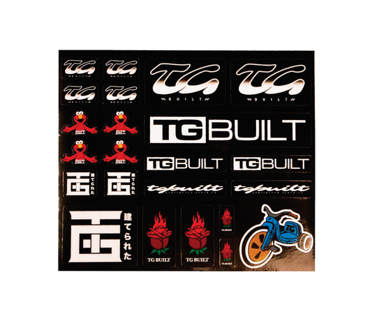 TG Built Sticker Pack